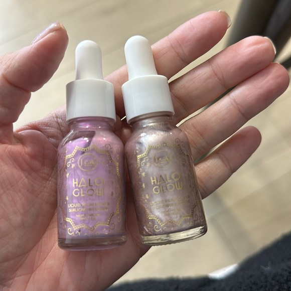 J. Cat beauty halo glow in Bella rose and crystal sand - Picture 2 of 3